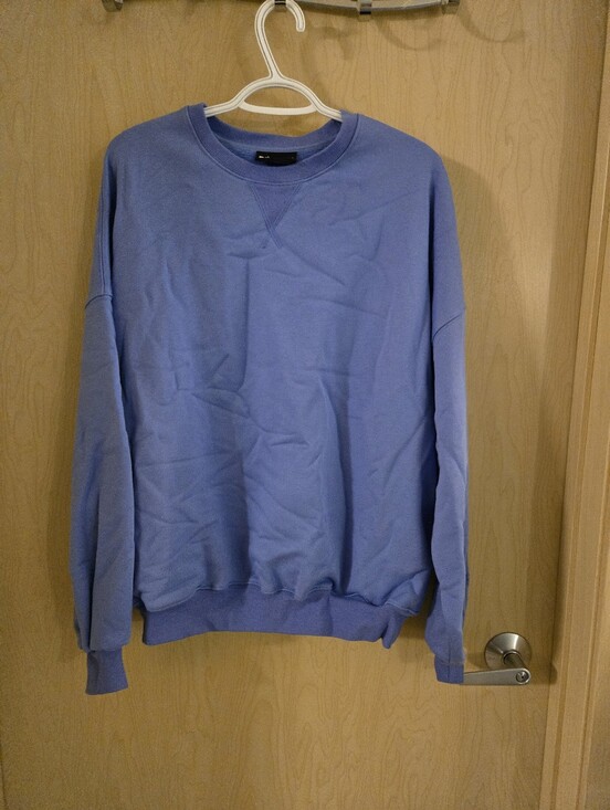 POPFLEX Tops - NWOT Popflex Cloud Crewneck Sweater Nordic Blue (M/L)